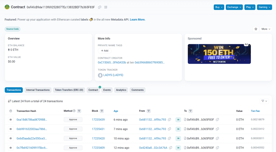 BTC Piyasası: Bu 10 Altcoin İçin İkaz Yayınlandı: Rug Pull Var! 1