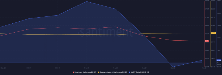 BTC Piyasası: Santiment: Bu Altcoin Trader’ların Radarına Tekrar Girdi! 3