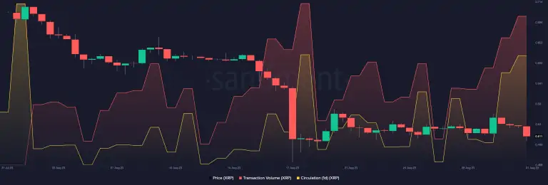 BTC Piyasası: Analist: XRP Fiyatı Yavaşlıyor! Eylül’de Bunlara Dikkat 1