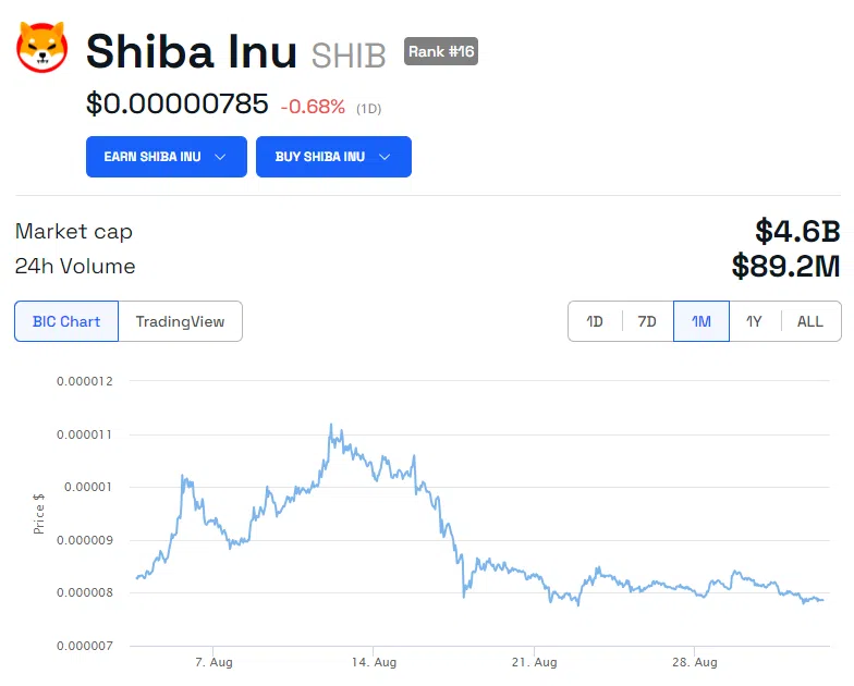 BTC Piyasası: Shiba Inu Bir Eşiği Daha Aştı! SHIB Fiyatı Ay Sonunda Ne Olacak? 2