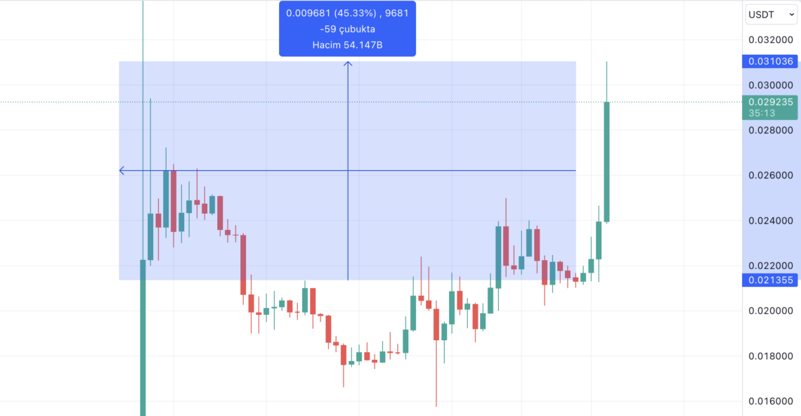 Ulaş Utku Bozdoğan: Memecoin (MEME) atak yaptı: Yüzde 40’dan fazla yükseldi! 1