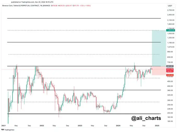 Binance Coin (BNB) Yükselişi ile Yeni Zirveye Ulaştı