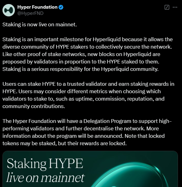 HyperLiquid’in Yeni Staking Hizmeti Kripto Kullanıcıları İçin Ne Anlama Geliyor?