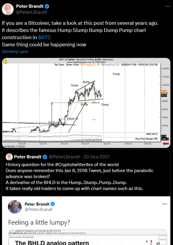 Peter Brandt'ın Bitcoin Tahminleri