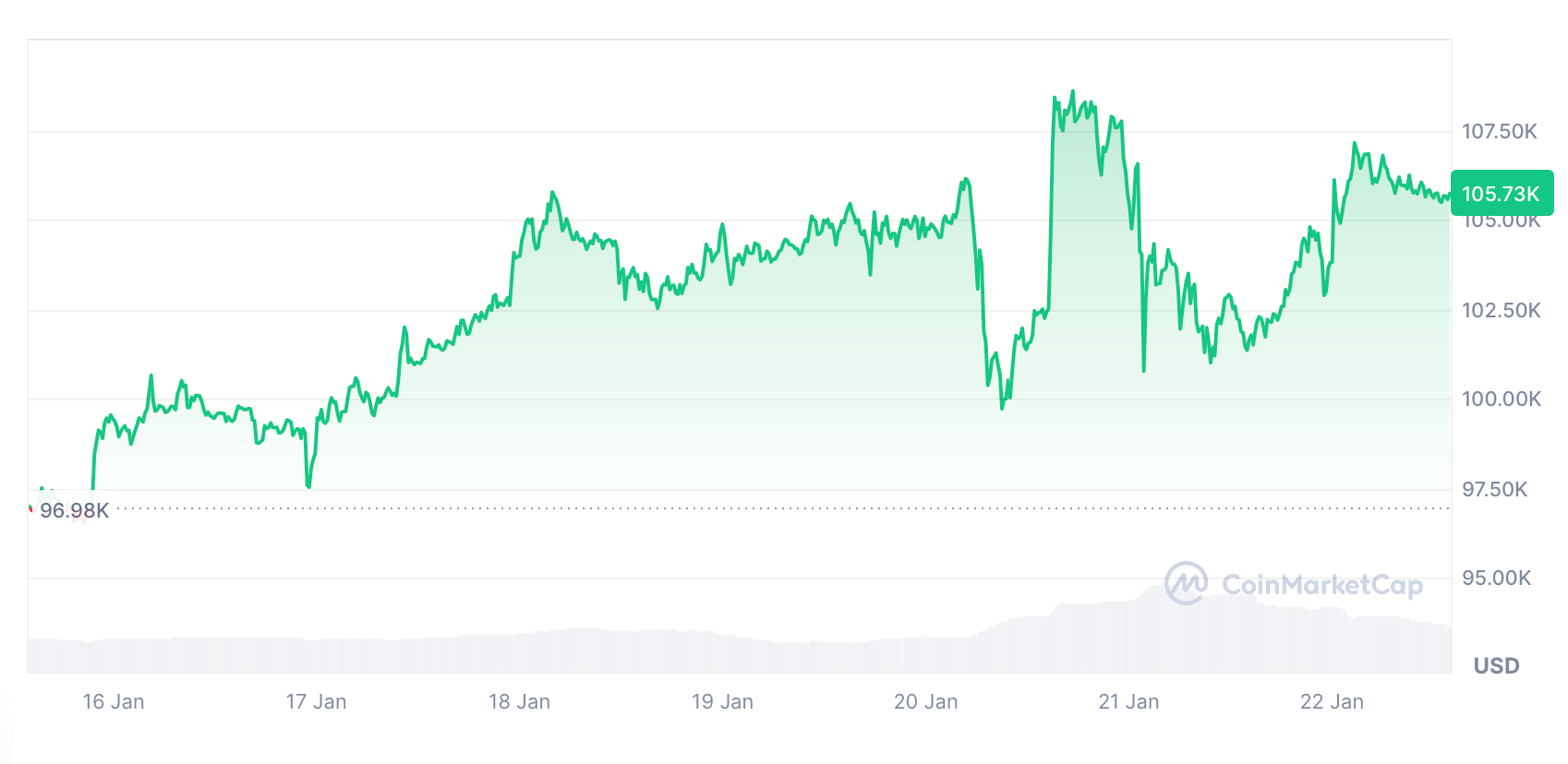 Bitcoin 100 Bin Dolar Hedefinde