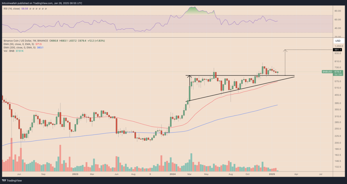 BNB Fiyat Tahmini: Altcoin 1.000 Dolar Hedefinde!