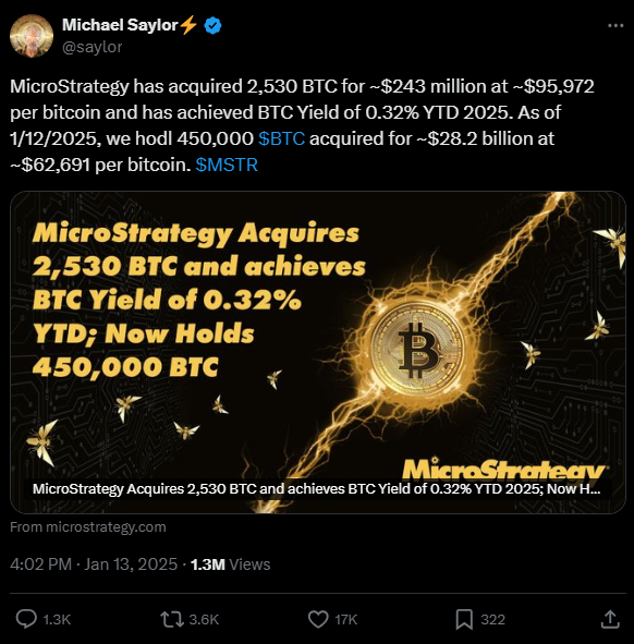 Michael Saylor’ın Bitcoin Stratejisi ve Alımlarındaki Değişim