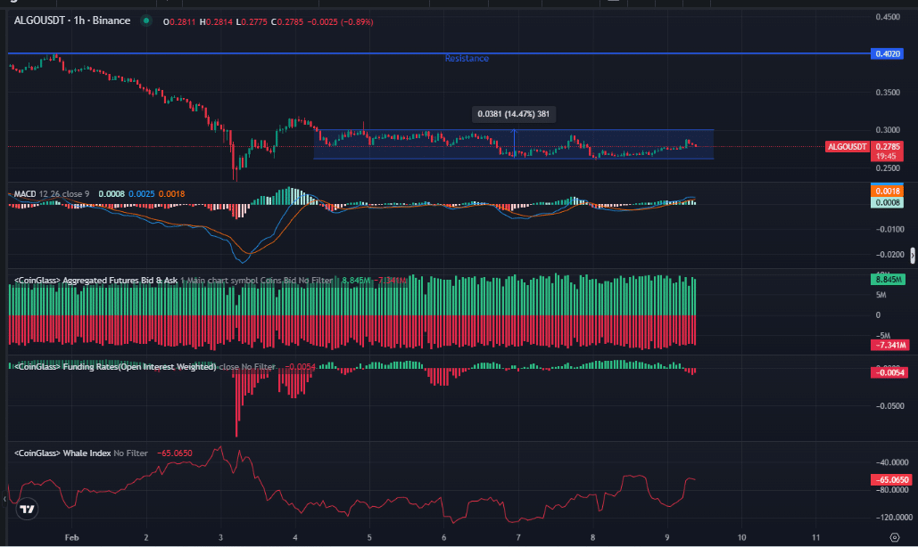 Algorand (ALGO) için Yükseliş Sinyalleri